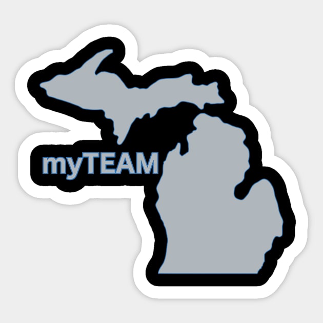 Michigan is My Team! Sticker by Shawn's Domain